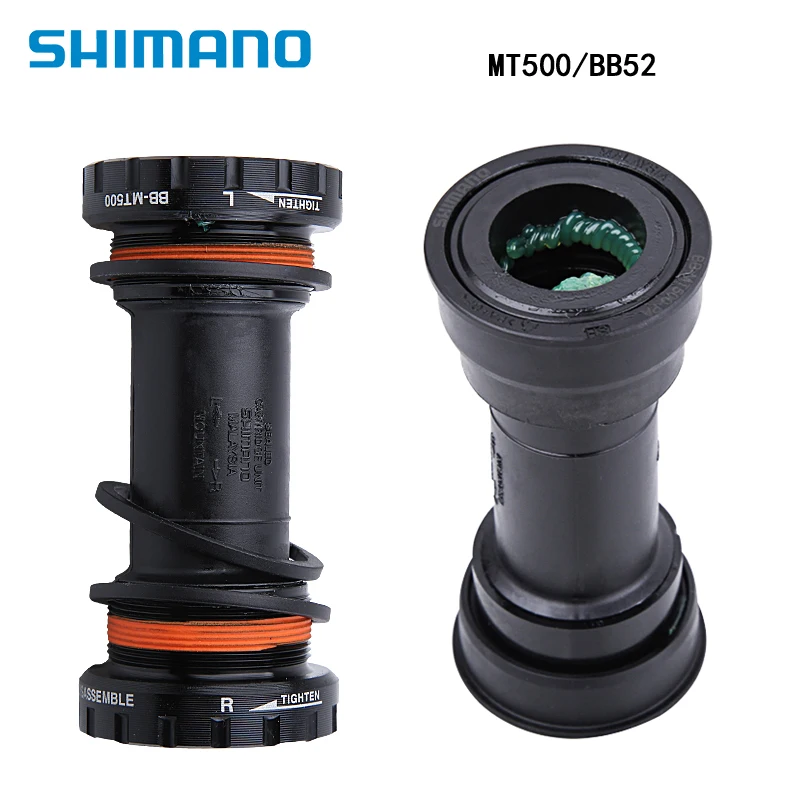 Купить Велоспорт Shimano DEORE BB52 MT500 PA Thread Bottom Bracket XT