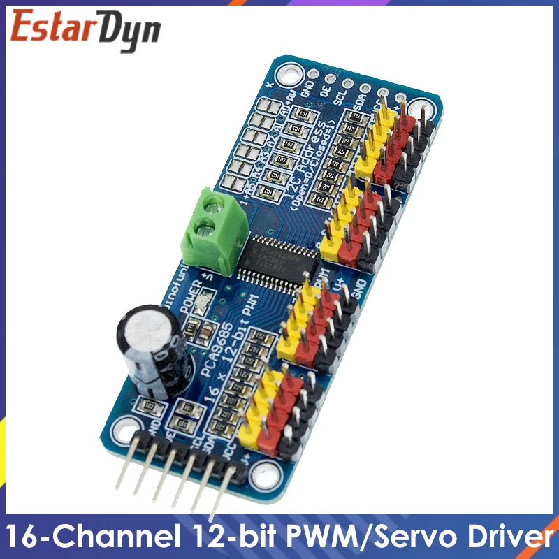 Channel Bit Pwm Servo Driver I C