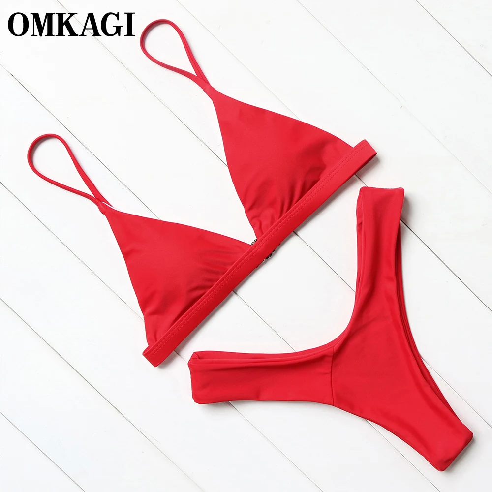 Omkagi Bikini Set Swimwear Women Micro Swimsuit Sexy