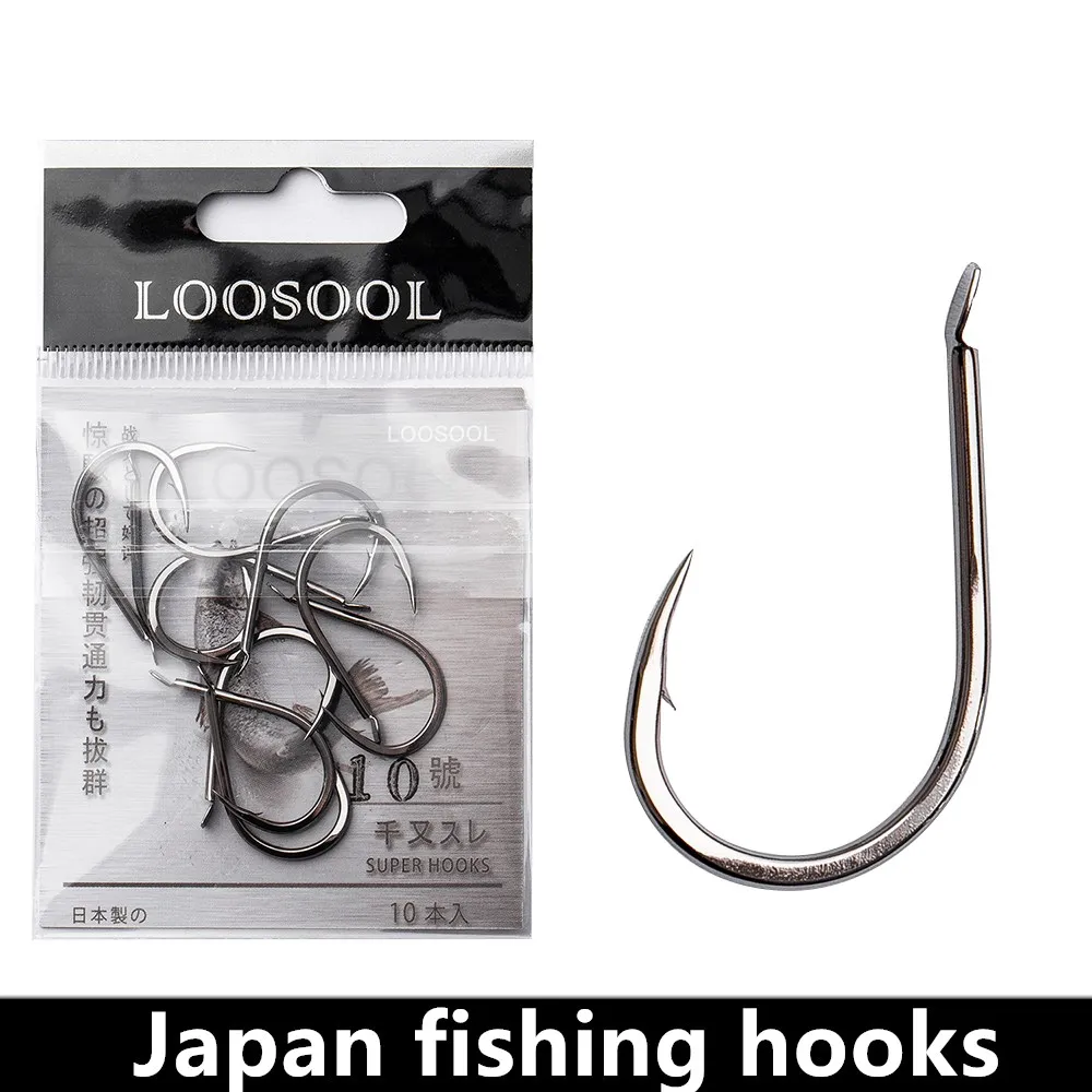 Loosool Chinu Fishing Hooks Japan High Carbon