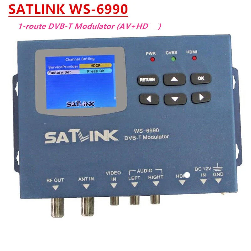 Купить Домашнее аудио и видео Satlink WS 6990 WS6990 AV Input H 264