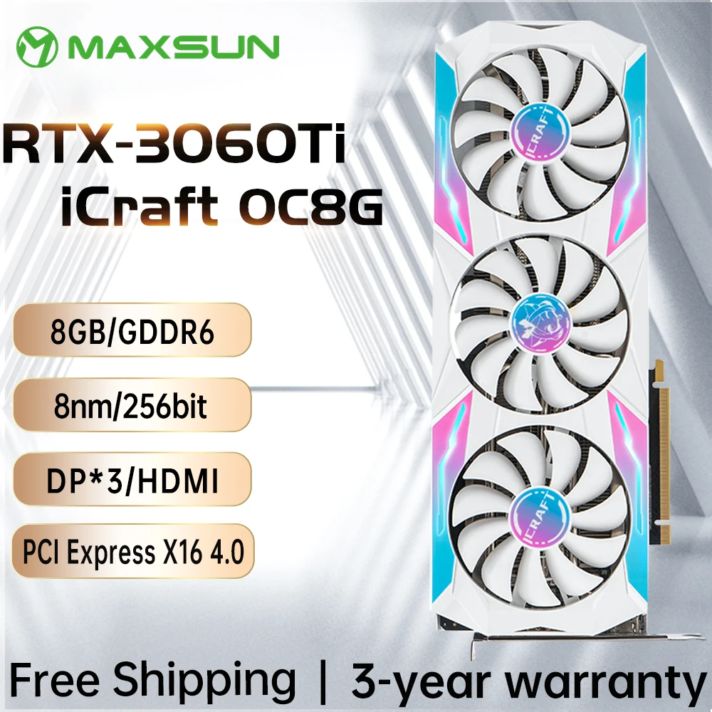 Maxsun Graphics Cards Full New Rtx