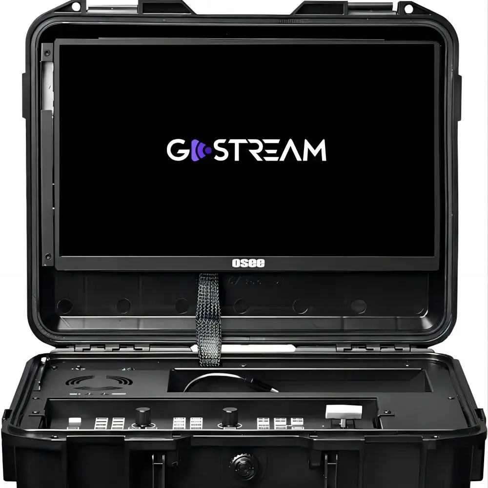 Osee GoStream Deck Kit All-in-One Pro Multi Format Live Streaming Switcher Kit With14inch Screen 4xHDMI Inputs-animated-img