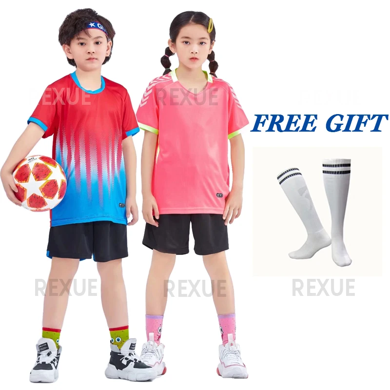 : Kids Soccer Jersey for Boys Girls, 3 Piece Set Boys' Soccer  Jersey #7, Youth Football Training Uniform Set for Kids Children :  Clothing