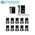 Retekess T130 Wireless Audio Tour Guide System Church Translation System For Excursion Church Translation Factory Training Hajj