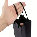 5/10pcs Wine Gift Bags Drawstring Bag Packs With Handles,Leak-Proof,Kraft Paper,Reusable,Travel-Friendly,Perfect for Christmas preview-4