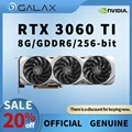 GALAX  RTX 3060 TI METAL MASTER OC 8GB  GDDR6  PCIE4.0 256bit 8PIN GAMING Video Card placa de graphics card GPU 3060ti