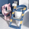 Portable Children's Toilet Seat Baby Boys And Girls Auxiliary Cushion Stand Step Stool Folding Children's Urine Bucket