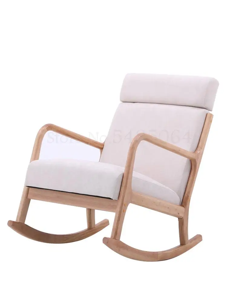 solid hardwood rocking chair