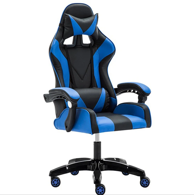 blue racer gaming chair