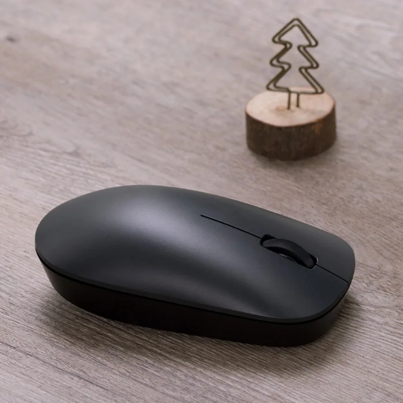 Original Xiaomi Wireless Mouse Lite 2 Main Button TTC Micro Switch 1000DPI  2.4Ghz Link Optical Simple Design Solid Grip Only 45g