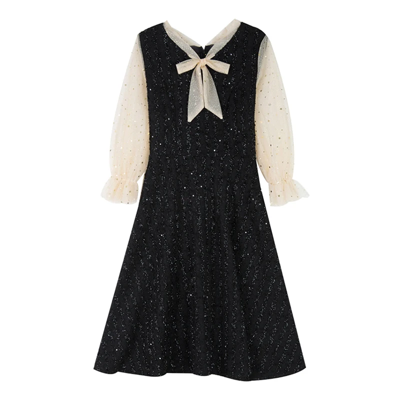 PERHAPS U Vintage Black Red Tweed 
