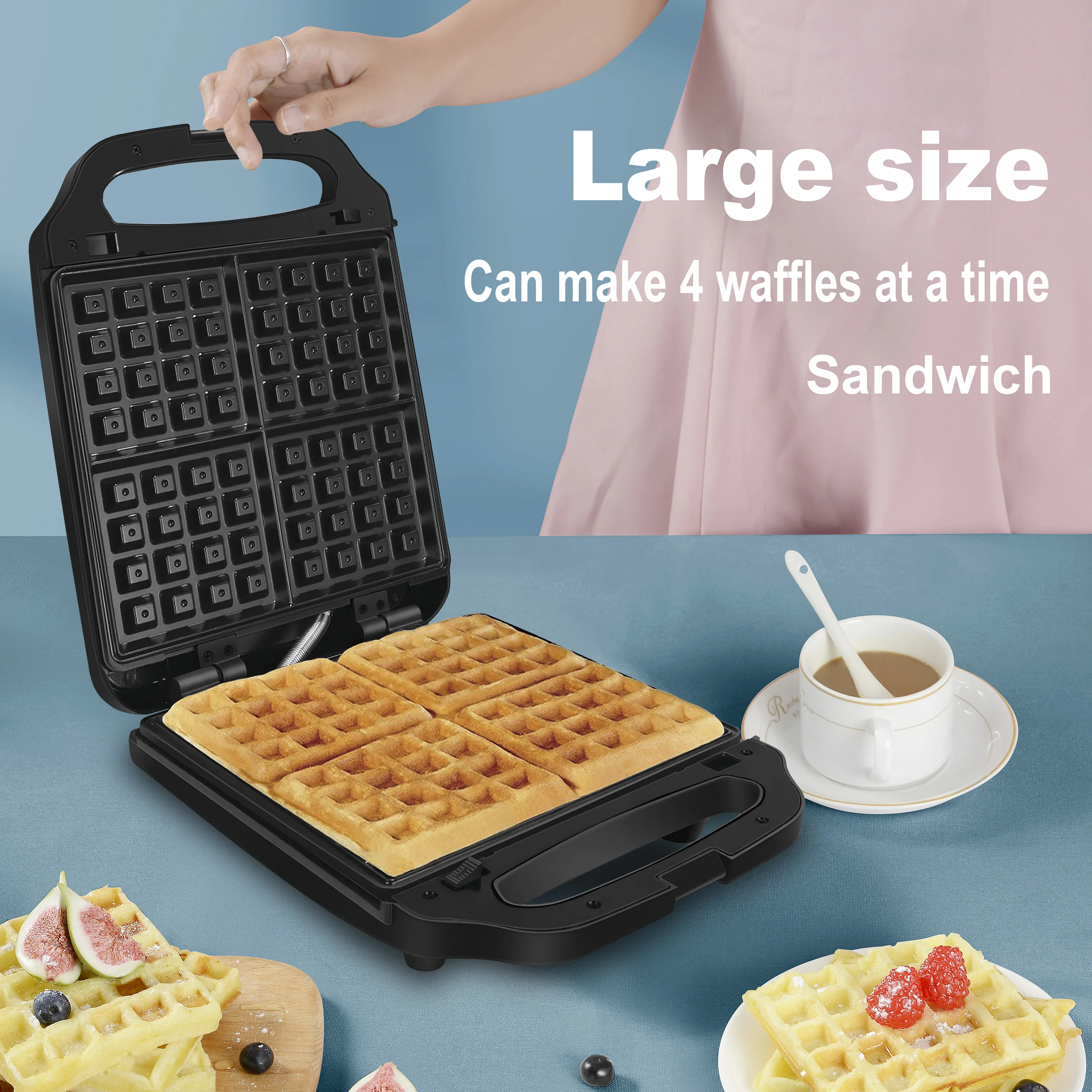 family size waffle maker