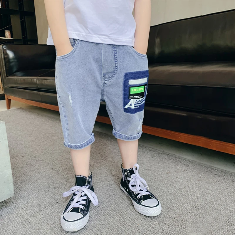 IENENS Boy Shorts Jeans Children Short 
