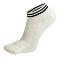 Five Finger Socks Women's Pure Cotton Five Toe Socks Sweat