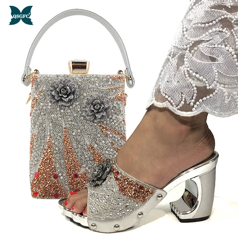 Silver shoes & bag Clearance