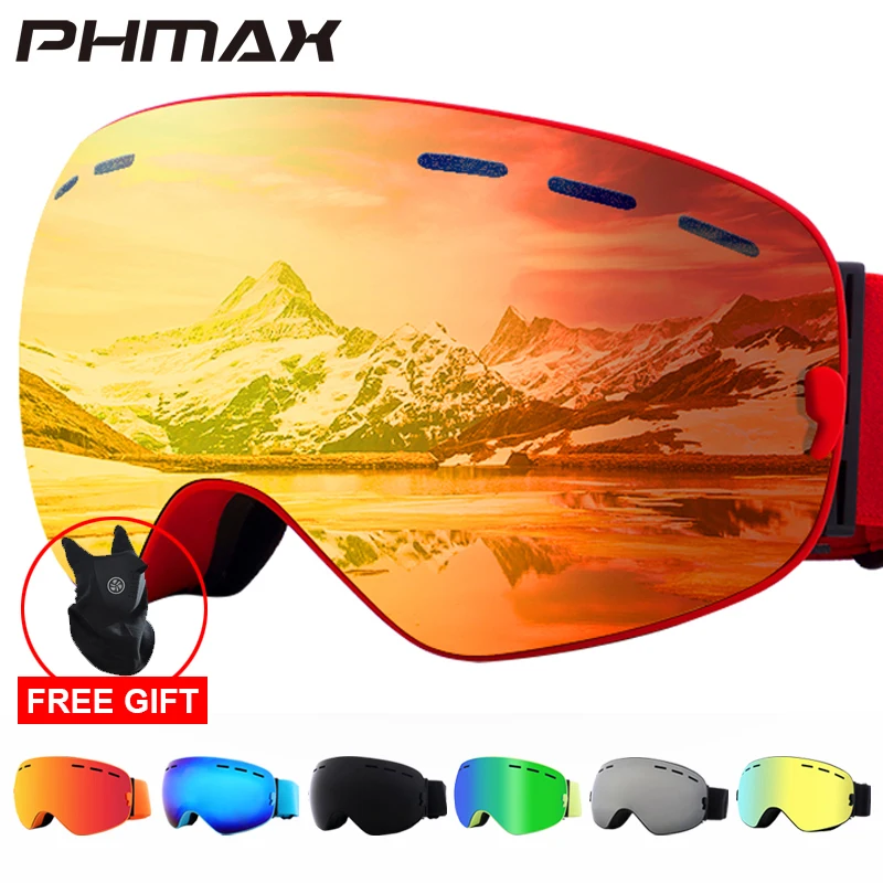 phmax ski goggles