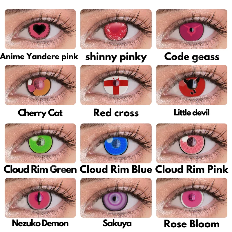 Buy Pair Pure Color Soft Contact Lenses Eye Cosmetic Cosplay Anime Contacts  Annual Use Halloween Cosmetic Contactlen At Affordable Prices — Free  Shipping, Real Reviews With Photos — Joom | Pair Cosplay