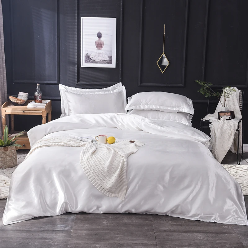 white duvet bedding set