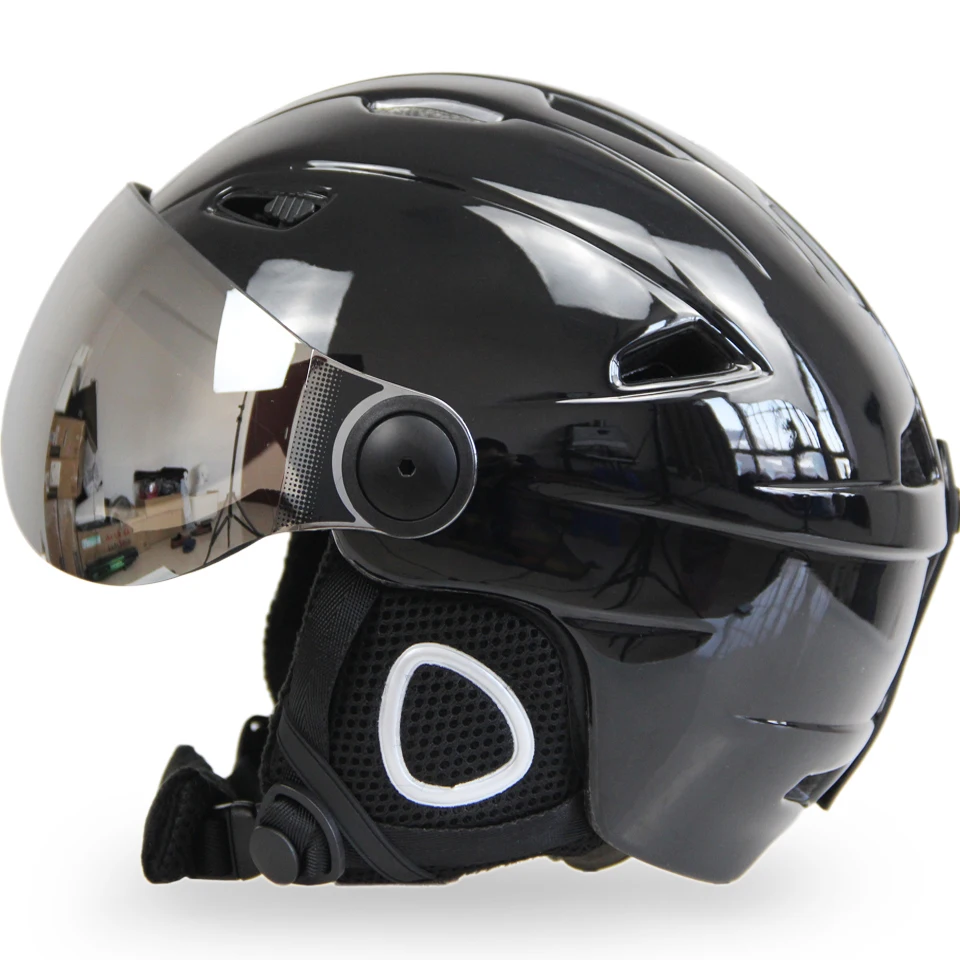 mens ski helmet with visor