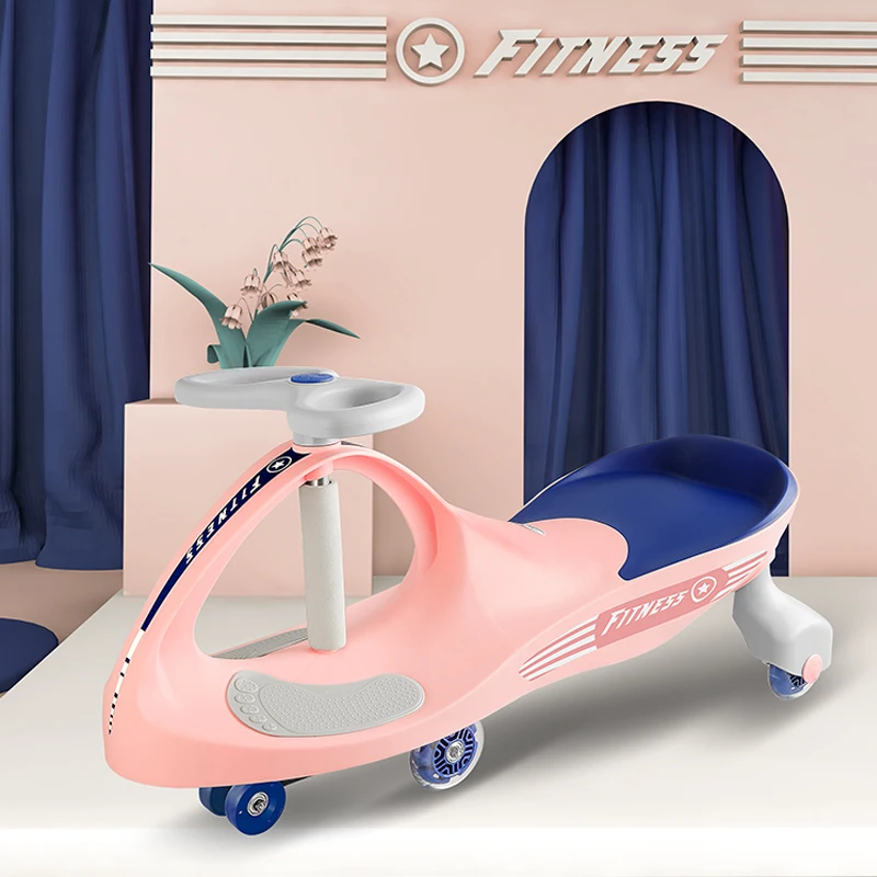 pink swing car