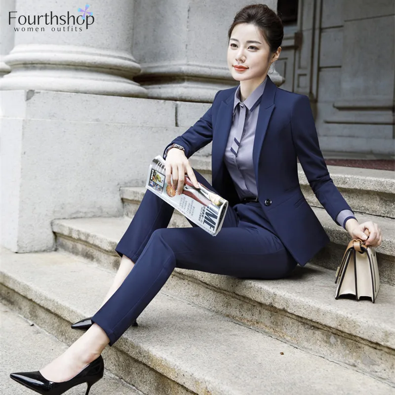 womens trouser and blazer set