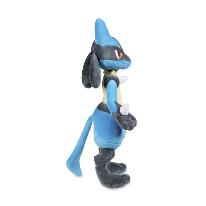 16-31cm Pokemon Standing Lucario Shiny Plush Doll Cute Mega Riolu