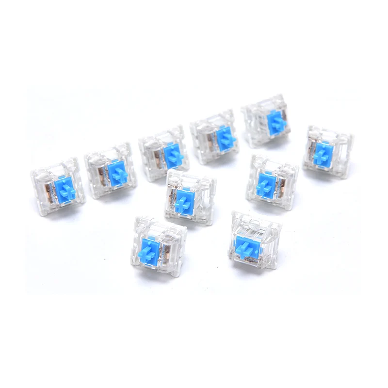 High Quality 10Pcs Original Cherry MX Mechanical Keyboard Switch Axis Shaft Switch RGB blue-animated-img