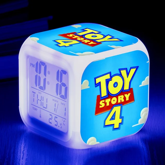 toy story alarm clock radio