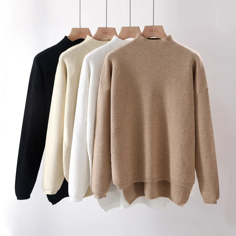 קנו סריגים | chic Loose Sweater Women 