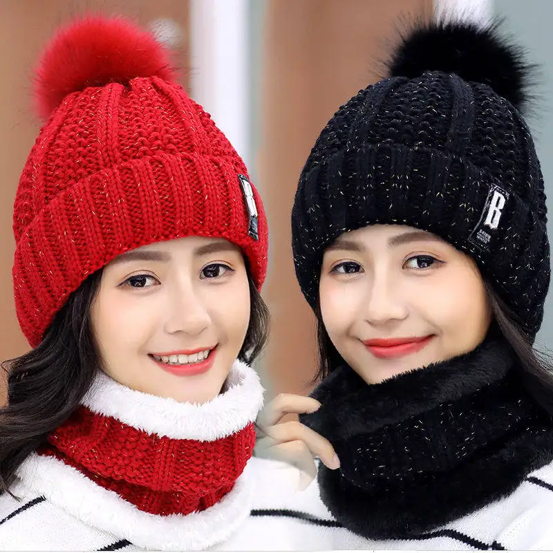 Hat Womens Beanie Hats Thick 