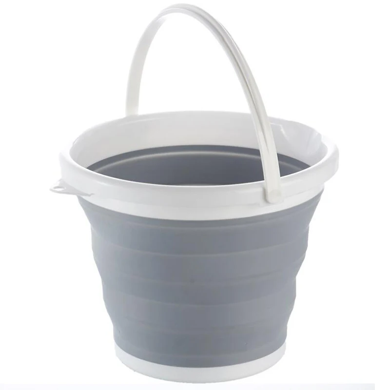3L Collapsible Bucket Portable Folding Water Bucket Car Washing Fishing  Bucket Household Plastic Travel Outdoor Camping Bucket