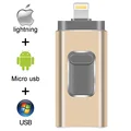 Usb Flash Drive pendrive For iPhone 6/6s/6Plus/7/7Plus/8/X Usb/Otg/Lightning 32g 64gb Pen Drive For iOS External Storage Devices preview-7