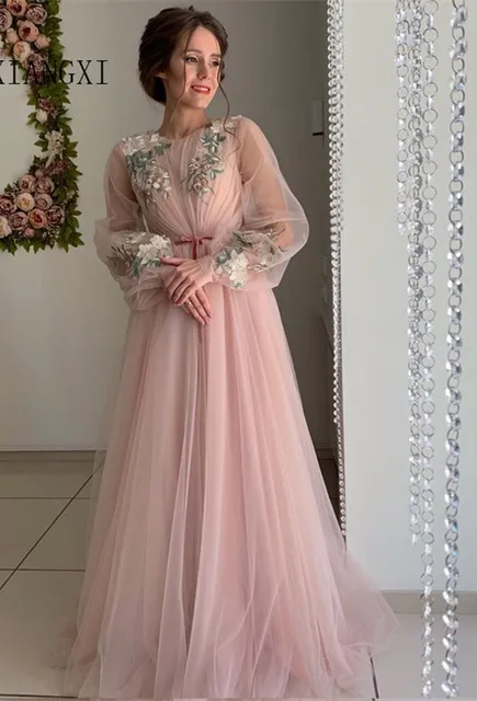 קנו שמלות ערב | 2020 Charming Pink 