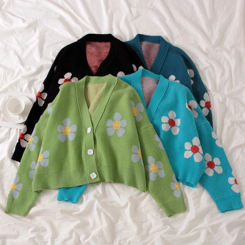 Women cardigan Female Sweaters Cute 