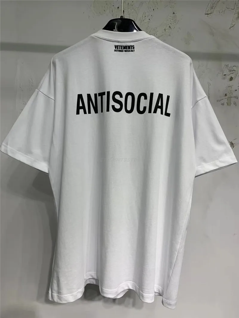 vetements anti social tee