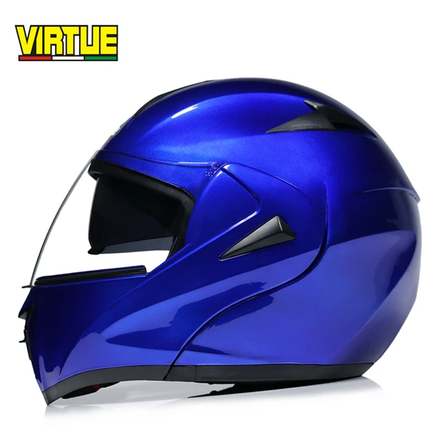 modular helmet blue