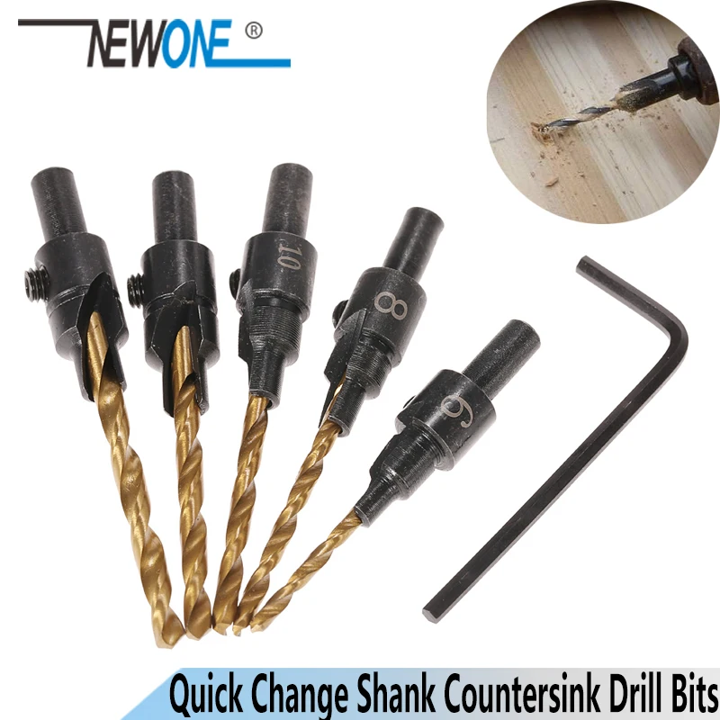 HSS Woodworking Countersink Drill Bit 