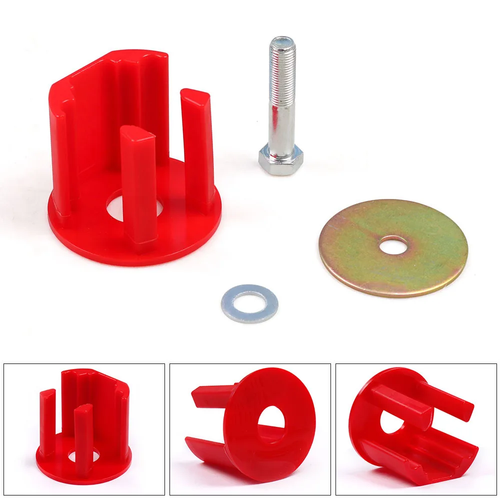 Engine Torque Arm Insert Dog Bone Mount Kit Red For VW Golf GTI Rabbit Passat Tiguan EOS Audi A3 Q3 2.0TSI TT102235-animated-img