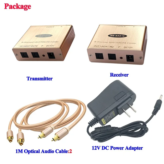 Купить Домашнее аудио и видео ADAT Lightpipe Digital Audio To Lan Cable Transfer Toslink
