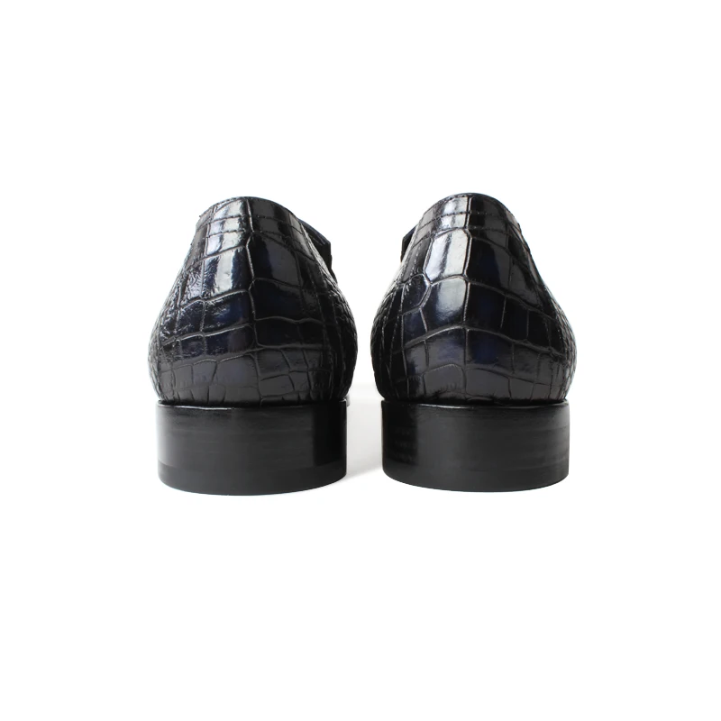 Vikeduo crocodile outlet leather shoes