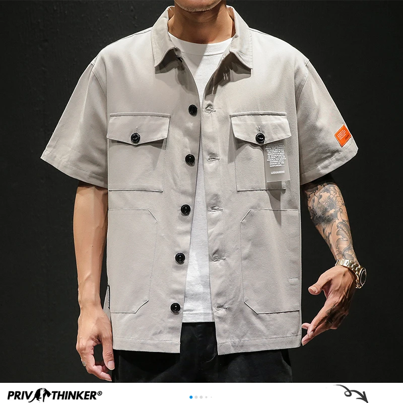 mens shirts with large pockets