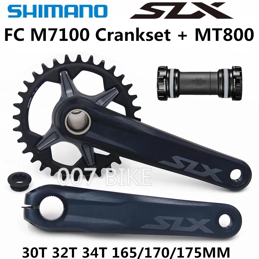 slx crankset m7100