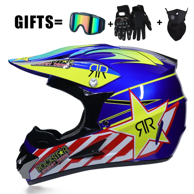 motocross open face helmet