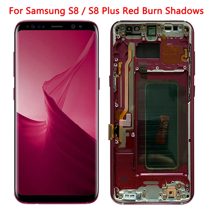 SUPER AMOLED S8 LCD For Samsung Galaxy 
