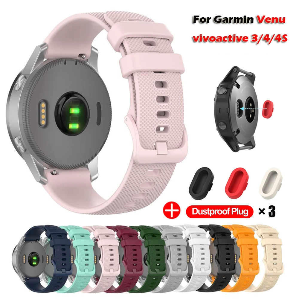 קנו אלקטרוניקה חכמה  For Garmin Venu 2 Watchband Wrist Strap For