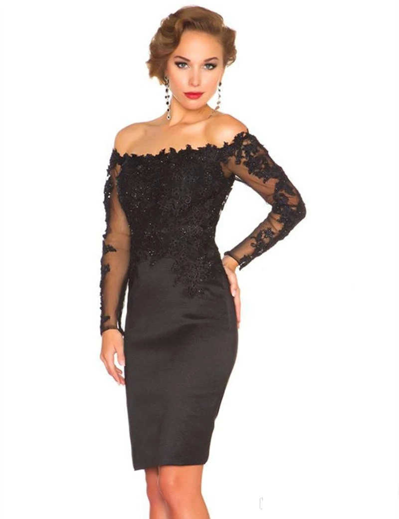 Stunning Short Black Cocktail Dresses 