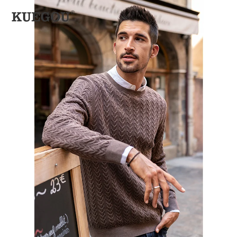 KUEGOU Autumn Winter Clothing Cotton 