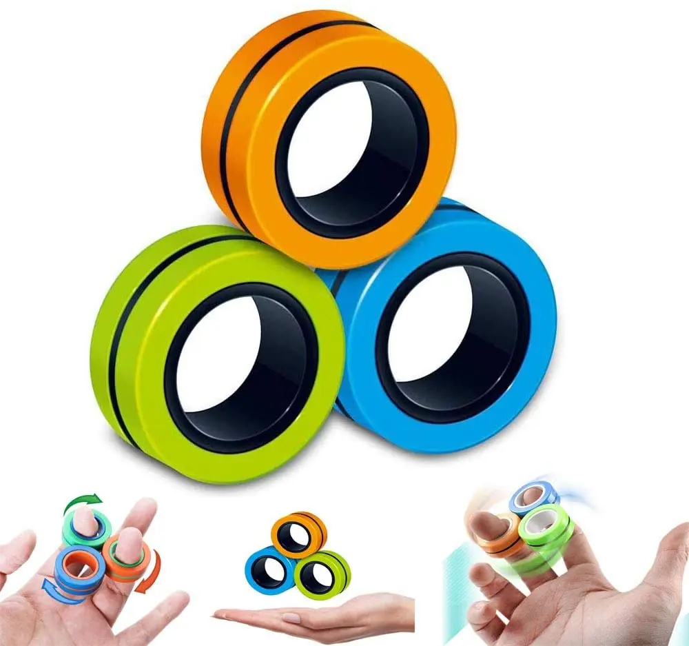 fidget toy magnetic rings