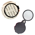 Portable Handheld Magnifier 8X Leather Magnifier Loupe Pocket Magnifying Glass Reading Monocle Jewelry Loupe Gift Glasses Lupe preview-4
